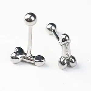 Wholesale organ tongue barbell sexy tongue piercing jewelry