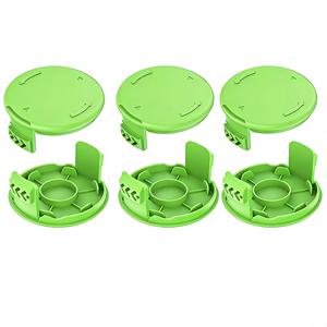 Paquete de 3 tapas de carrete para hilo de recortadora 3411546A-6, repuesto para 2900719 24V40V 80 21332 21342 2100302 G24LT G24LTK2 G24LT30M G24LT30MK2 - Product Image 3