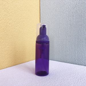 50ml Stock rose violet <span class=keywords><strong>bleu</strong></span> vide cosmétique paquet main savon visage cils shampooing savon en plastique moussant lavage à la main bouteille - Product Image 4