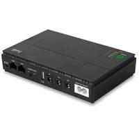 Mini UPS, Banco de Energía para Router Wifi, Cámara IP, Respaldo de Energía CC, Salida de 18W, Adaptador Integrado POE 5V 9V 12V para Europa