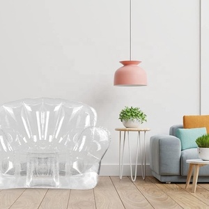 Curtains With Inflatable <b>Sofa</b> <b>Bed</b> Pvc <b>Single</b> Size air <b>Bed</b> Portable <b>Bed</b> Bedroom Furniture - Product Image 4