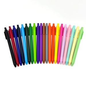 Macaron Colored Gel <b>Pens</b> Waterproof Shockproof Bullet Tip Plastic Body Customizable Logo Promotional Stationery Gift - Product Image 5