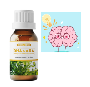 Produsen OEM Label pribadi suplemen anak-anak <span class=keywords><strong>DHA</strong></span> Algal omega 3 tetesan minyak bayi untuk kesehatan imun otak dukungan bayi - Product Image 1