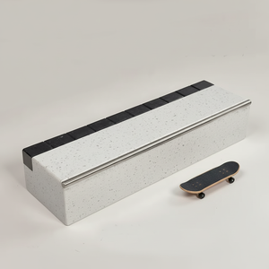 Obstacle de fingerboard personnalisé 20*6*4cm, rampe de fingerboard Mable, <span class=keywords><strong>skatepark</strong></span> pour fingerboard - Product Image 5