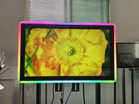 19 22 32 43 55 İnç Tablet Android Dokunmatik Ekran LCD FHD USB DVI Arabirimli Poe Duvara Monte Reklam Monitörü