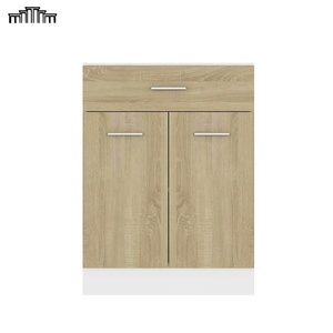 Khách SẠN CĂN HỘ dự án tủ bán buôn tiêu chuẩn MDF phẳng bảng ngăn kéo cửa ván ép nhà bếp & Phòng Tắm tủ với kệ - Product Image 2