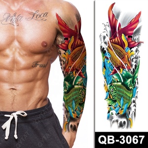 Cổ Phiếu Chất Lượng Cao Không Thấm Nước Lâu Dài Full Arm Temp Tattoo Tay Áo - Product Image 5