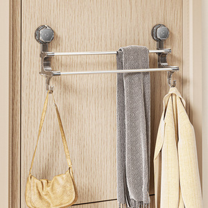 Support mural d'angle pour serviettes à ventouse, <span class=keywords><strong>sans</strong></span> perçage, pour salle de bain, vente en gros - Product Image 4