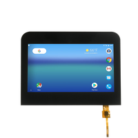 Módulo de Pantalla LCD Táctil de 7 Pulgadas, Panel Táctil Capacitivo Multipunto con Interfaz IIC