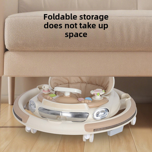 Best Foldable Baby <b>Push</b> <b>Walker</b> with Anti-O-leg Anti-rollover, Music, and 3-in-1 Design for 6-18 Months - Product Image 5