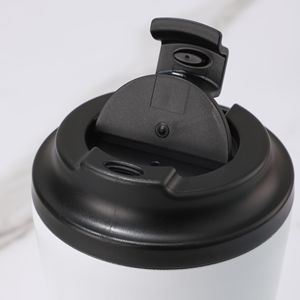 แก้วน้ำเก็บความร้อนสุญญากาศสองชั้น สแตนเลส ขนาด 12 ออนซ์ พร้อมฝาปิด พิมพ์โลโก้ได้ แก้วกาแฟแบบพกพา ของขวัญสุดฮิตสำหรับเปิดเทอม - Product Image 6