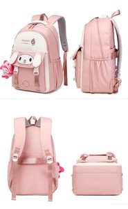 <span class=keywords><strong>Mochila</strong></span> <span class=keywords><strong>Escolar</strong></span> de Dibujos Animados <span class=keywords><strong>Kuromi</strong></span> con Logotipo Personalizado, Gran Capacidad, Estilo Cómic, para Viajes, Anime, Antirrobo, Impermeable, Marca SUNNY - Product Image 5