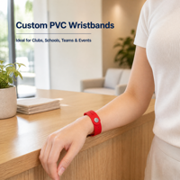 Gelang PVC Custom 8 Warna, Kancing Tekan yang Dapat Disesuaikan, Gelang Silikon Lembut, Cetak Logo Custom