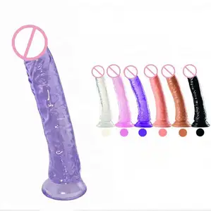 Sex Toys Rubber Plastic Silicone Soft Tpe Penis For Women Dildo Sex Toys For Woman Other Sex Products