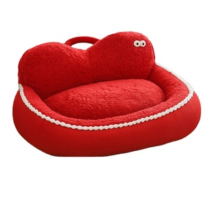 <span class=keywords><strong>Cueva</strong></span> Transparente de Plástico para Gatos, Espacio Amplio, Antiadherente al Pelo, Fácil de Limpiar, Casa Escondite para Gatos de Interior con Colchón - Product Image 3
