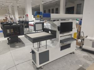 Лазерная проволока маркер джинсовые джинсы/дерево CO2 лазерная маркировочная гравировальная машина - Product Image 4