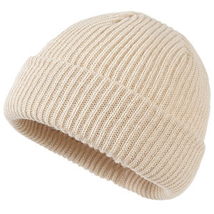 SH-1045 Unisex de doble capa para invierno, gorro de pescador de esquí, gorro acanalado cálido, diseño Retro Sin borde, camuflaje para pescadores Dockers - Product Image 6