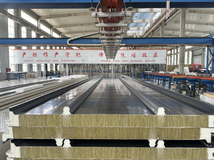 Panneau extérieur 60x1000 panneau intérieur vert gris blanc gris <span class=keywords><strong>polyuréthane</strong></span> bord d'étanchéité laine de roche sandwich panneau de toiture photovoltaïque - Product Image 6