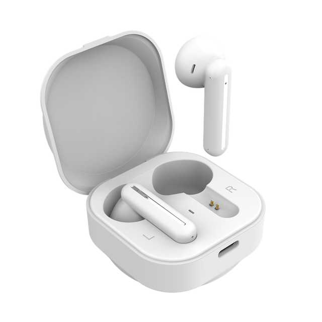 SHINECON Wireless BT 5.3 True Wireless Earbuds with Dual Microphone for Working Out Semi-in-ear Headphone for iPhone Android