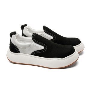 Chaussures décontractées de printemps pour hommes et femmes, style couple, semelle épaisse, effet rehausseur, chaussures tendance streetwear, bout rond, chaussures sportives - Product Image 5