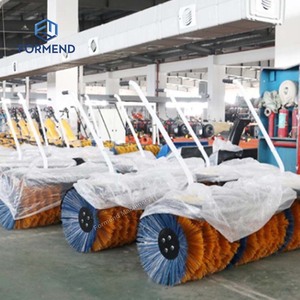 เครื่องกวาดหิมะแบบเข็นด้วยมือ รุ่นล่าสุด ขนาด 110-150 ซม. พร้อมเกียร์เดินหน้าและถอยหลังหลายระดับ หัวตักหิมะและหัวเป่าหิมะแบบเปลี่ยนได้ - Product Image 6