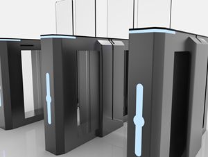 Tourniquet à battants pour piétons, intérieur/extérieur, barrière coulissante - Moteur sans balais en acier inoxydable, protection IP66, faible bruit - Product Image 6