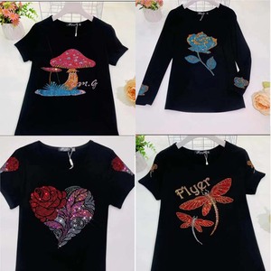 <span class=keywords><strong>Applique</strong></span> thermocollante brillante à strass, motif floral large et éclatant, style Rocker Punk, pour décoration artisanale de vêtements - Product Image 5