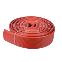 Tuyau d'incendie en caoutchouc nitrile de haute qualité NBR rouge 38mm 50mm 65mm 80mm 100mm 125mm 150mm pour la lutte contre l'incendie