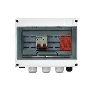 DC500V Economic 1-in-1-out, 2-in-1-out, 2-in-2-out Solar PV DC <span class=keywords><strong>Comer</strong></span> Box IP65 carcasa de plástico ignífuga - Product Image 1