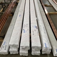Barre de cuivre galvanisée T2 C11000 anti-oxydation, revêtement en étain, forme carrée, pour soudage et pliage – Approvisionnement direct usine