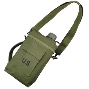 Free sample US Tactical Kettle Camping Tool Outdoor Mountaineering Canteen with Aluminium Lunch <b>Box</b> and Warm Cloth Cover - Product Image 3