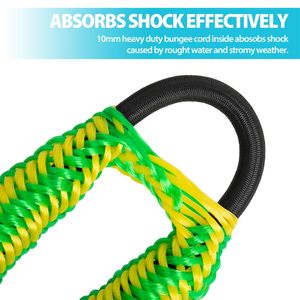 Nueva Cuerda Elástica <span class=keywords><strong>de</strong></span> Acero Inoxidable 316 con Doble Hebilla <span class=keywords><strong>de</strong></span> 1.2m para <span class=keywords><strong>Amarre</strong></span> <span class=keywords><strong>de</strong></span> Yates, Embarcaciones y Esquí Acuático - Product Image 5