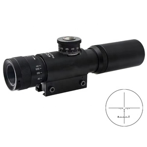 헌팅 4x21 HD 컴팩트 장거리 스코프 레드 레티클 전술 MOLLE 고압 알루미늄 단안경 광학 - Product Image 4