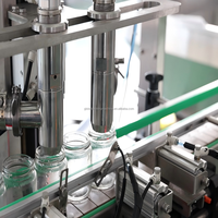 Machine automatique de remplissage d'huiles lubrifiantes, de liquides nettoyants pour toilettes, d'huiles essentielles comestibles, de liquides pour voitures, de produits en fûts jetables, de sachets d'eau et de bouteilles