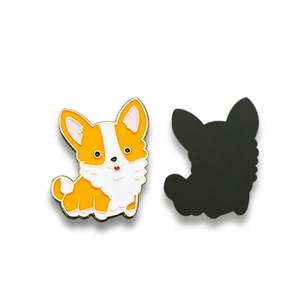 Aimant de réfrigérateur personnalisé en alliage de zinc durable avec logo imprimé en sérigraphie - Design de dessin animé mignon, cadeaux promotionnels personnalisés - Product Image 6