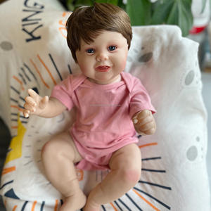 Piezas de muñeca <span class=keywords><strong>Reborn</strong></span> enorme y gorda pintada de 24 pulgadas, Pintura Realista Kodi, muñeca de bebé recién nacido hecha a mano, bebé <span class=keywords><strong>Reborn</strong></span> - Product Image 2