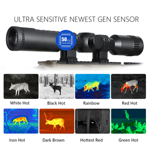 Giá tốt nhất 384*288 nhiệt hình ảnh phạm vi cho săn bắn tầm nhìn ban đêm phạm vi nhiệt cho săn bắn với video REC PIP 25len hỗ trợ OEM - Product Image 2
