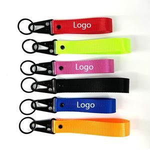 Promotional Lanyards Multicolor Sublimation Key Lanyards Motorcycle Key Chain Wrist Lanyards With Eagle Hook