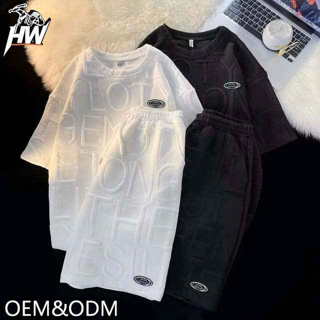 Customized Streetwear Urban Fashion Casual Lifestyle Apparel Waffle Eco-Friendly Durable Modern Look Tactical Retro High Quality
