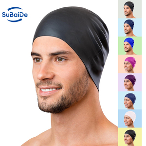 Bonnets <span class=keywords><strong>de</strong></span> bain en silicone amusants et originaux avec logo personnalisé du fabricant pour <span class=keywords><strong>piscine</strong></span> - Product Image 5