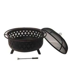 Brasero XXL 36 pouces avec design tressé – Offre spéciale USA - Product Image 6