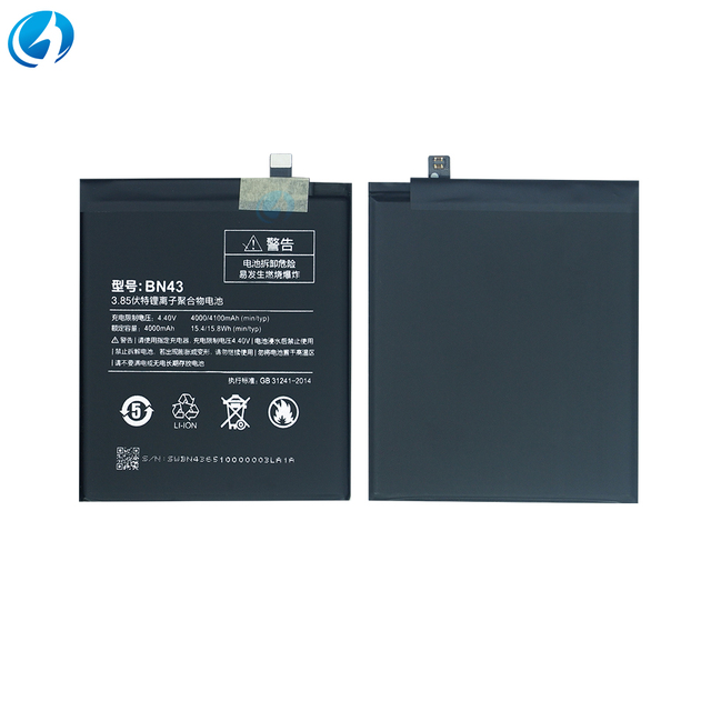 Hot Sale BN43 100% New Zero Cycle Mobile Phone Battery for Xiaomi Redmi Note 4X