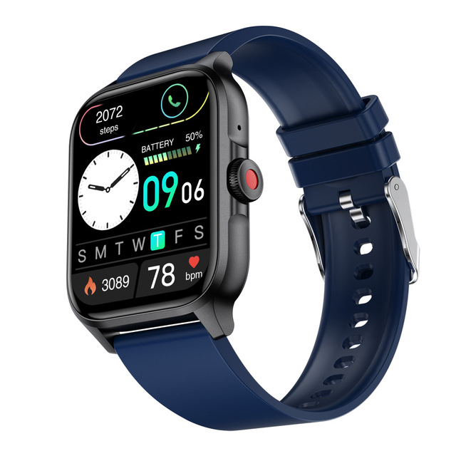 QX15 Smartwatch TFT Display for Calling True Blood Oxygen Sensor Encoder Dynamic Heart Rate Voice AI Assistant IP68 5-7 Days