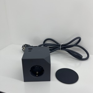 ปลั๊กพ่วงอเนกประสงค์ดีไซน์ใหม่ PD20W รูปทรงลูกบาศก์ 3 ช่องเสียบแบบ EU พร้อมพอร์ต USB 1 ช่อง และพอร์ต Type C 2 ช่อง แบบแม่เหล็กดูดติดได้ (อุปกรณ์เสริม) - Product Image 6
