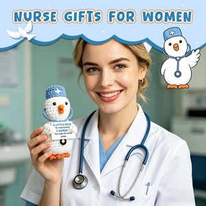 Ganso <span class=keywords><strong>de</strong></span> Peluche <span class=keywords><strong>de</strong></span> Ganchillo Positivo, Regalos para la Semana <span class=keywords><strong>de</strong></span> la <span class=keywords><strong>Enfermera</strong></span>, Regalo <span class=keywords><strong>de</strong></span> Graduación <span class=keywords><strong>de</strong></span> Enfermería, Regalo <span class=keywords><strong>de</strong></span> Agradecimiento para Enfermeras Registradas - Product Image 5