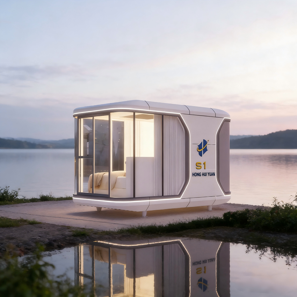 Picture of Expandable Interlocking Eco-Friendly Off-Grid Capsule House| Alibaba.com