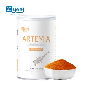 Factory Wholesale Price YEE Hatchable Fish Food Brine Shrimp Eggs Fish Feed Artemia Cysts Fish Feed