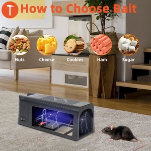 Indoor Electronic Rat <strong>Killer</strong> Mousetrap with High Voltage and 2200mAh Rechargeable Battery Powerful Mouse Zapper for Home Use - Product Image 4