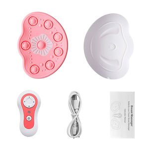 Women's Care Device Rechargeable Heating <b>Vibration</b> Massager with Red Blue LED Light - Product Image 5