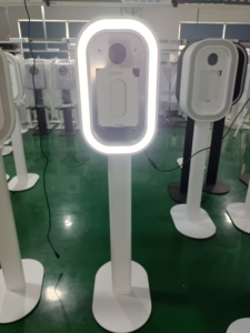 Machine photomaton automatique DSLR pour les fêtes, photomaton portable <span class=keywords><strong>iPad</strong></span> avec imprimante, support de photomaton DSLR avec flash et parapluie - Product Image 4